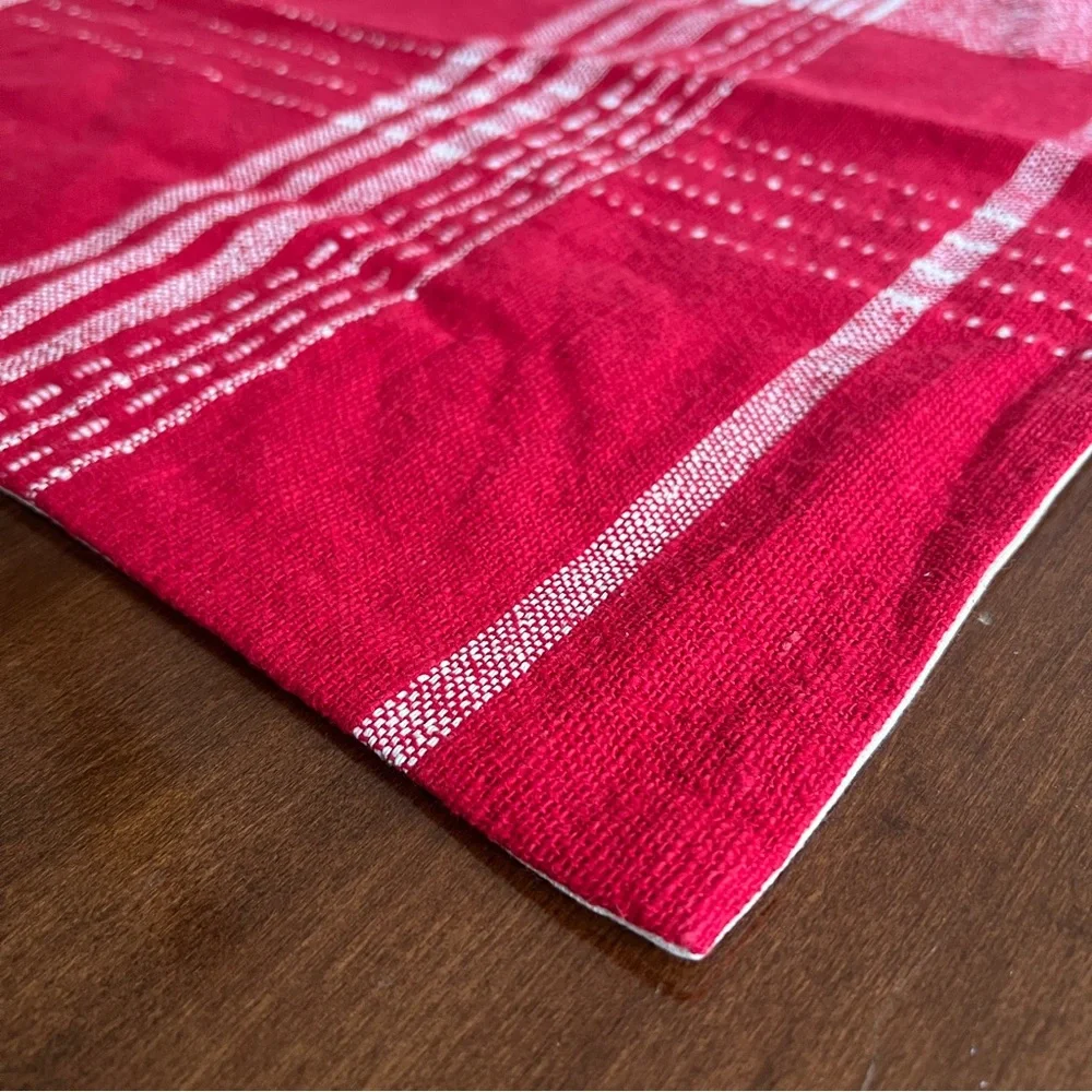 west elm | woven origin plaid pillow cover